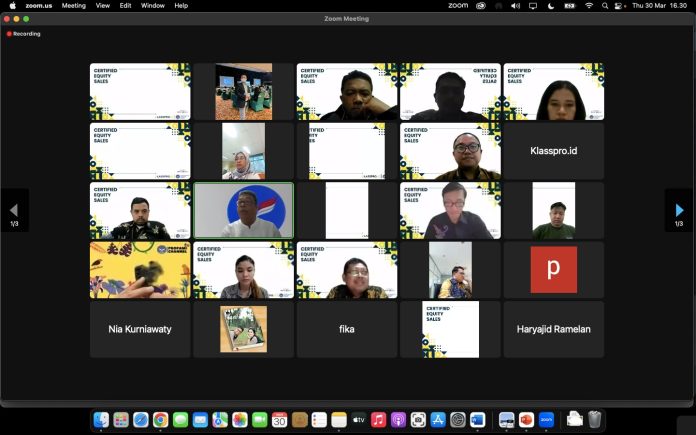 PROPAMI Gelar Program Pelatihan Sertifikasi Certified Equity Sales (CES) Berbasis Kompetensi Secara Online