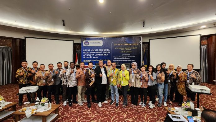 Image : Pengukuhan NS Aji Martono sebagai Ketua Umum terpilih PROPAMI periode 2023 hingga 2026 di Hotel Mercure Convention Center Ancol, Jakarta 29/9/2023. (Doc/PROPAMI)