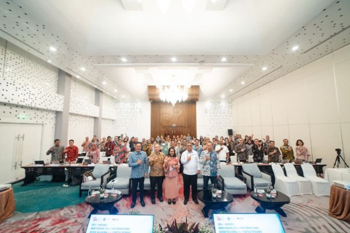 Otoritas Jasa Keuangan (OJK) menggelar Prakonvensi Rancangan Standar Kompetensi Kerja Nasional Indonesia (RSKKNI) bidang Pembiayaan di Hotel Le Méridien, Jakarta (29/5/24).