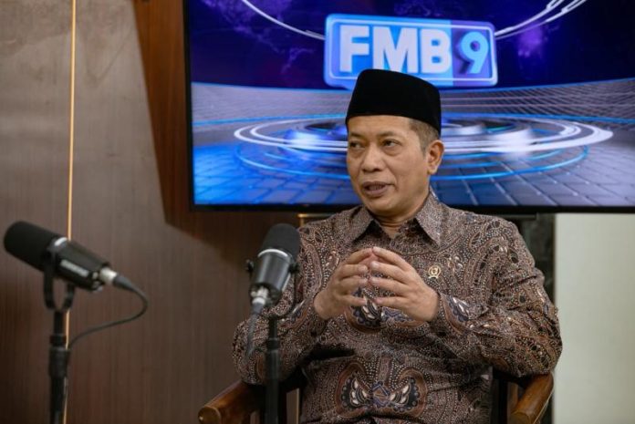 Menteri Koperasi Ferry Juliantono dalam dialog Forum Merdeka Barat 9 (FMB9) bertajuk “Koperasi Merah Putih, Penggerak Ekonomi Rakyat" Rabu (23/9).